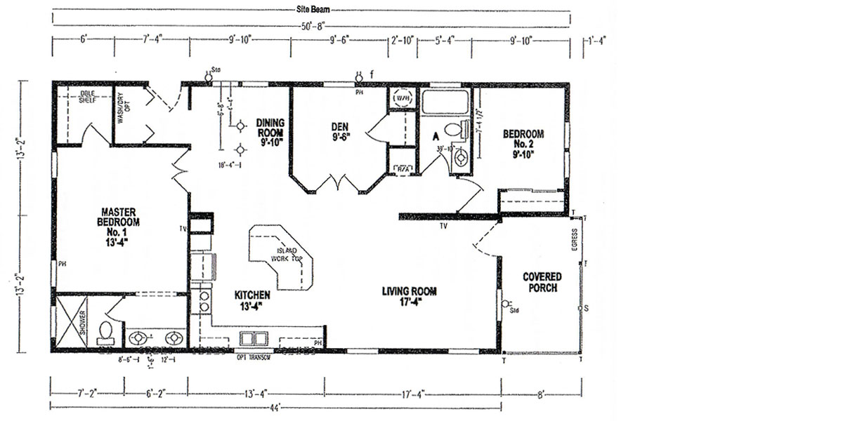 Floor Plan - Model 5006 - 10712 Casa Drive, Riverview, Florida